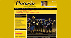 Desktop Screenshot of ontariooregon.org